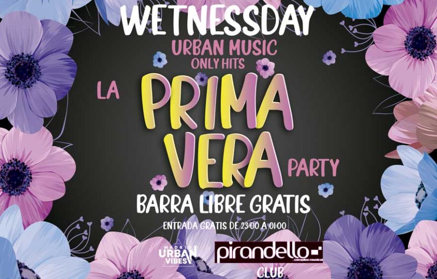 WETnessday Party – ONLY HITS – Barra libre