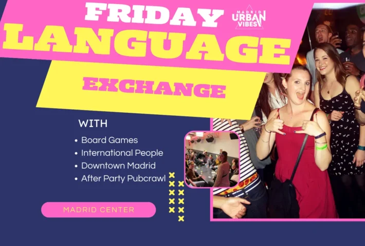 Language Exchange & Board Games – Fridays