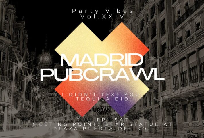 Madrid Pubcrawl & Party – Meet New People 🎉