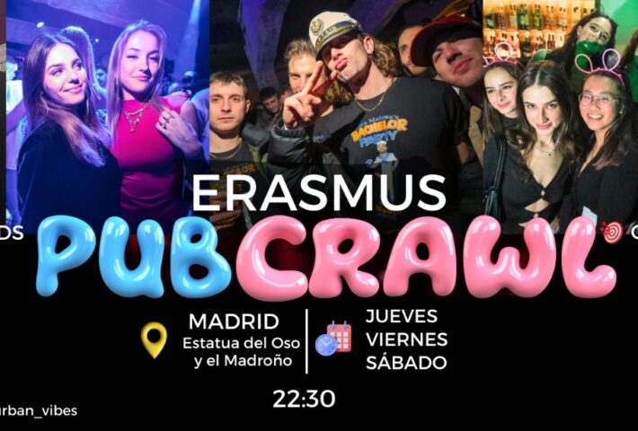 Pub Crawl Madrid & Party – INTERNATIONAL FRIENDS