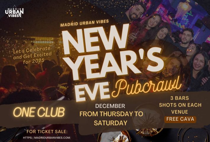 New Year’s Eve Pub Crawl & Party in Madrid