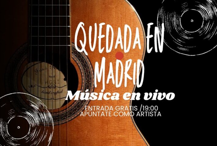 Quedada en Madrid con música en vivo ( Open Mic-Jam session)