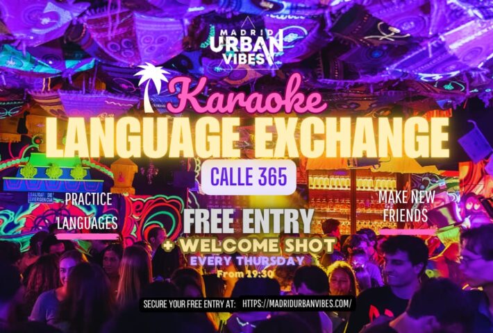 🎤🌍 Intercambio de Idiomas + Karaoke en Calle 365 con ENTRADA GRATIS 🔥🔥
